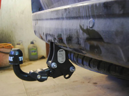 Фаркоп Brink (Thule) для Toyota Land Cruiser Prado 150 J150/155 2009-2022. Быстросъемный крюк. Артикул 526100