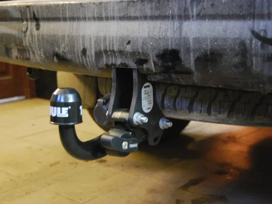 Фаркоп Brink (Thule) для Toyota Land Cruiser Prado 150 J150/155 2009-2022. Быстросъемный крюк. Артикул 526100