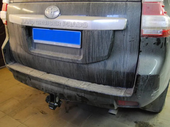 Фаркоп Brink (Thule) для Toyota Land Cruiser Prado 150 J150/155 2009-2022. Быстросъемный крюк. Артикул 526100