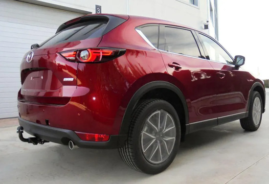 Фаркоп Aragon (быстросъемный крюк, горизонтальное крепление) для Mazda CX-5 II 2017-2022. Артикул E4009AS