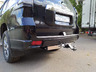Фаркоп Bizon для Toyota Land Cruiser Prado 150 2009-2022 с накладкой из нержавеющей стали. Быстросъемный крюк. Артикул FA 0602-E(N)