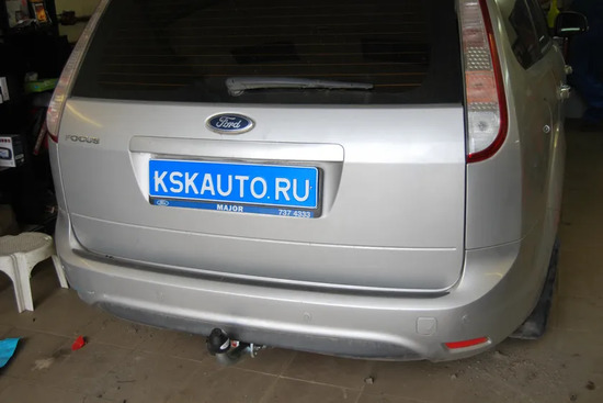 Фаркоп Galia оцинкованный для Ford Focus ll универсал 2005-2011. Артикул F096A