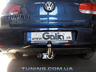 Фаркоп Galia оцинкованный для Volkswagen Golf V, VI хэтчбек 3/5-дв. 2WD 2003-2012. Быстросъемный крюк. Артикул A038C