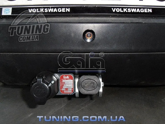 Фаркоп Galia оцинкованный для Volkswagen Golf V, VI хэтчбек 3/5-дв. 2WD 2003-2012. Быстросъемный крюк. Артикул A038C