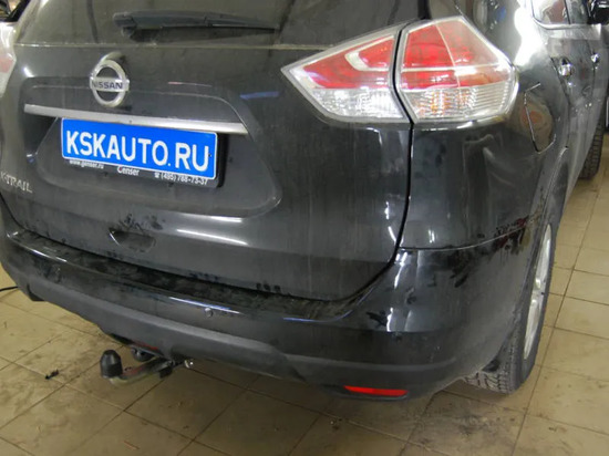 Фаркоп Galia оцинкованный для Nissan X-Trail T32 2015-2022 Быстросъемный крюк. Артикул N055C