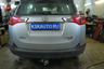 Фаркоп Galia оцинкованный для Toyota RAV4 IV 2013-2019. Быстросъемный крюк. Артикул T061C