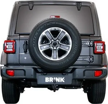 Фаркоп Brink (Thule) тип BMA для Jeep Wrangler JL 2018-2022. Быстросъёмный крюк горизонтального крепления.. Артикул 664400