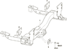 Фаркоп Westfalia (только балка) для Land Rover Range Rover III 2005-2012. Артикул 323074600001