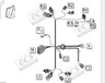 Штатная электрика фаркопа ECS (полный комплект) 7-полюсная для Ford Kuga I 2008-2012. Артикул FR040BQ
