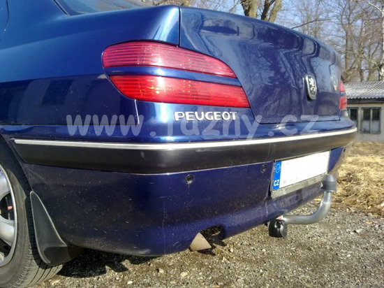 Фаркоп Galia оцинкованный для Peugeot 406 седан 1995-2004. Артикул P027A