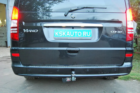 Фаркоп Galia оцинкованный для Mercedes-Benz Viano W639 RWD 2003-2014. Артикул M108A