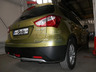 Фаркоп Galia оцинкованный для Suzuki SX4 II S-Cross 2/4WD 2013-2022. Быстросъемный крюк. Артикул S107C