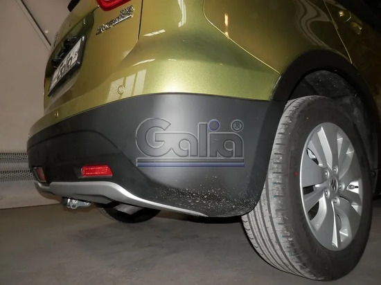 Фаркоп Galia оцинкованный для Suzuki SX4 II S-Cross 2/4WD 2013-2022. Быстросъемный крюк. Артикул S107C