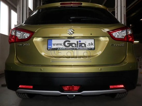 Фаркоп Galia оцинкованный для Suzuki SX4 II S-Cross 2/4WD 2013-2022. Быстросъемный крюк. Артикул S107C