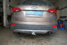 Фаркоп Galia оцинкованный для Hyundai Santa Fe III 2012-2017. Быстросъемный крюк. Артикул H091C