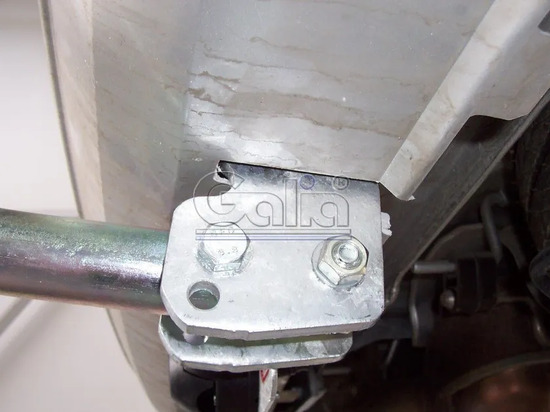 Фаркоп Galia оцинкованный для Opel Zafira B 2005-2012. Артикул O052A
