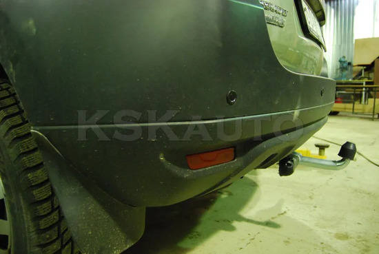 Фаркоп Galia оцинкованный для Renault Duster 2/4WD I рестайлинг 2015-2020. Артикул D041A