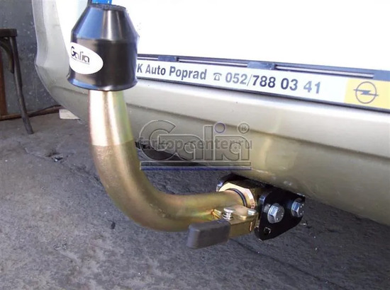 Фаркоп Galia оцинкованный для Fiat Grande Punto (в т.ч. Evo) 2006-2010. Быстросъемный крюк. Артикул F101C