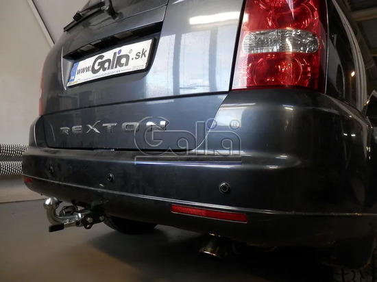Фаркоп Galia оцинкованный для SsangYong Kyron 2005-2015. Быстросъемный крюк. Артикул S109C