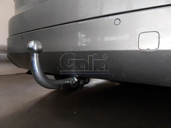 Фаркоп Galia оцинкованный для Ford Mondeo lV седан, универсал 2007-2014. Быстросъемный крюк. Артикул F115C