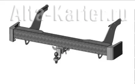Фаркоп Baltex для Mazda BT-50 I 2006-2011. Быстросъемный крюк. Артикул 12.1608.31