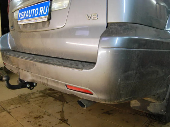Фаркоп Steinhof для Toyota Land Cruiser Prado 120 3-дв. 2002-2009. Артикул T-163
