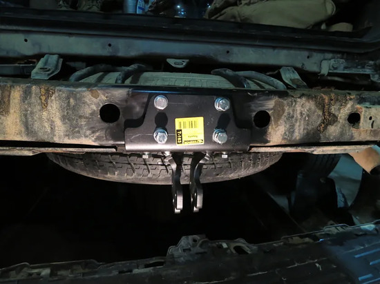 Фаркоп Steinhof для Toyota Land Cruiser Prado 120 3-дв. 2002-2009. Артикул T-163