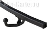 Фаркоп Oris (ранее Bosal) для Lada Priora седан 2007-2013. Сварной крюк. Артикул 1209-H