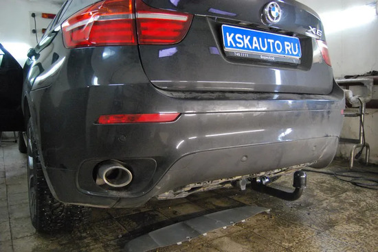 Фаркоп Auto-Hak для BMW X6 E71 (вкл. M-sport) 2008-2014. Быстросъемный крюк. Артикул B 19V