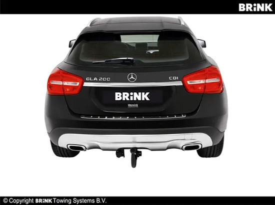 Фаркоп Brink (Thule) для Mercedes-Benz GLA-Класс X156 (вкл. 4Matic, AMG) 2013-2020. Быстросъемный крюк. Артикул 588100