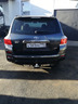 Фаркоп Лидер-Плюс для Toyota Highlander II 2010-2013. Фланцевое крепление. Артикул T119-F(N)
