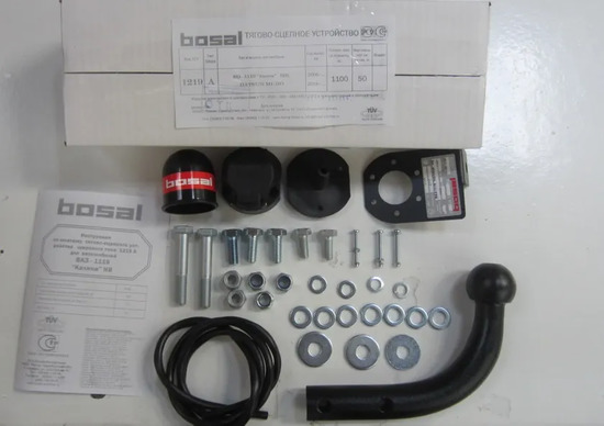 Фаркоп Oris (ранее Bosal) для Lada Kalina (1119) хэтчбек 2006-2013. Артикул 1219-A