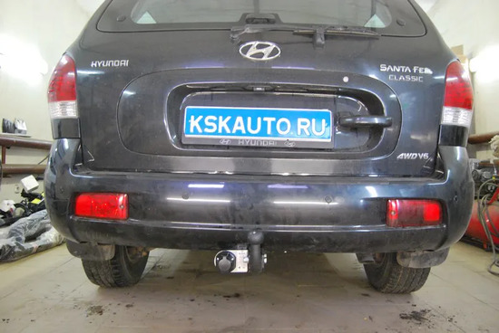 Фаркоп AvtoS для Hyundai Santa Fe I 2001-2006. Артикул HY 18