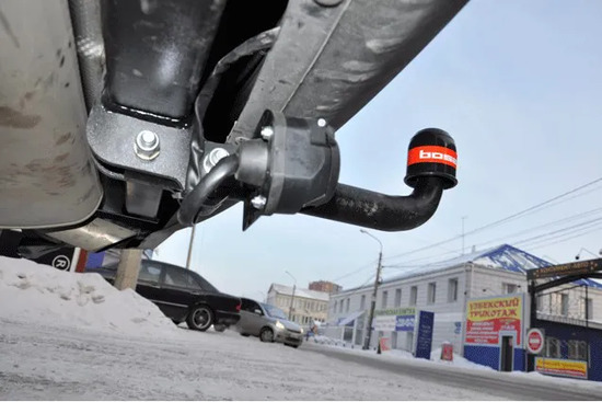 Фаркоп Oris (ранее Bosal) для Hyundai Tucson III до рестайлинга 2015-2018. Артикул 4261-A
