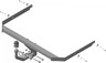Фаркоп Мотодор для Ford Focus III седан 2011-2019. Артикул 90705-A