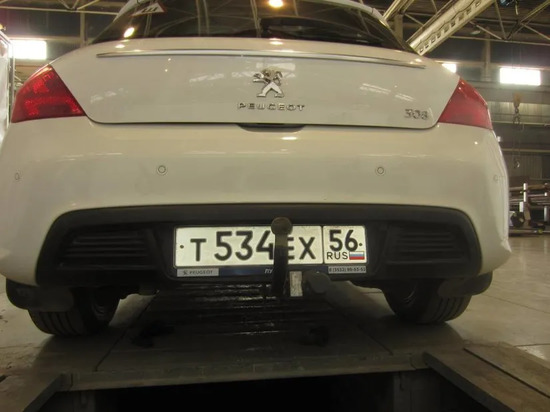 Фаркоп Oris (ранее Bosal) для Peugeot 308 I хэтчбек 2007-2013. Артикул 2555-A