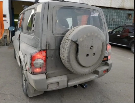 Фаркоп Лидер-Плюс для SsangYong Korando II 1996-2006. Артикул S203-A
