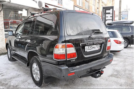 Фаркоп Oris (ранее Bosal) для Toyota Land Cruiser 100 VX 1998-2007. Фланцевое крепление. Артикул 3060-F