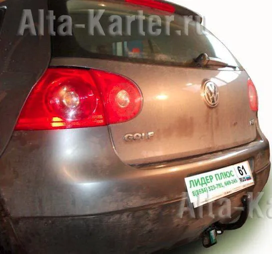 Фаркоп Лидер-Плюс для Volkswagen Golf V хетчбек 2004-2010. Артикул V114-A