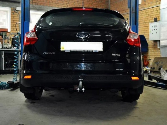 Фаркоп Galia оцинкованный для Ford Focus II хэтчбек 3/5-дв. 2004-2011. Артикул F091A