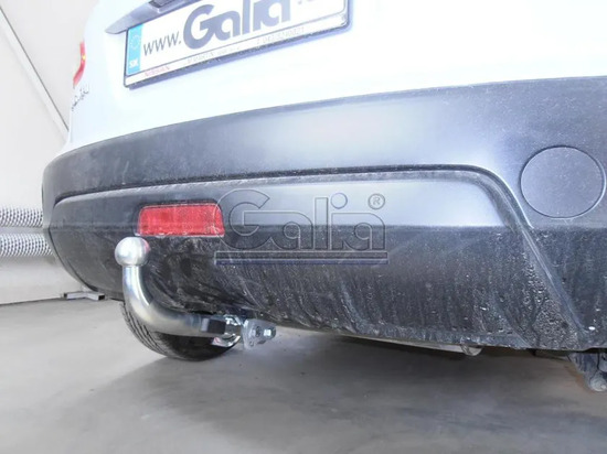 Фаркоп Galia оцинкованный для Nissan Qashqai I 2007-2013. Быстросъемный крюк. Артикул N051C