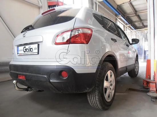 Фаркоп Galia оцинкованный для Nissan Qashqai I 2007-2013. Быстросъемный крюк. Артикул N051C