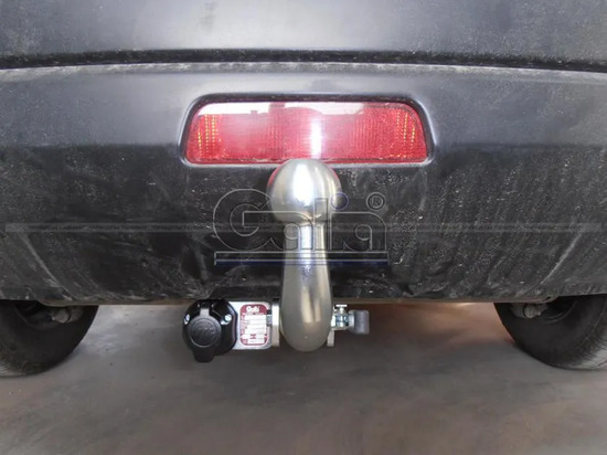 Фаркоп Galia оцинкованный для Nissan Qashqai I 2007-2013. Быстросъемный крюк. Артикул N051C