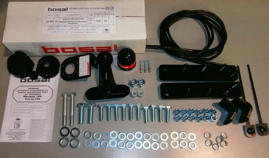 Фаркоп Oris (ранее Bosal) для Mitsubishi L200 Тритон 2019-2022. Фланцевое крепление. Артикул 4153-F