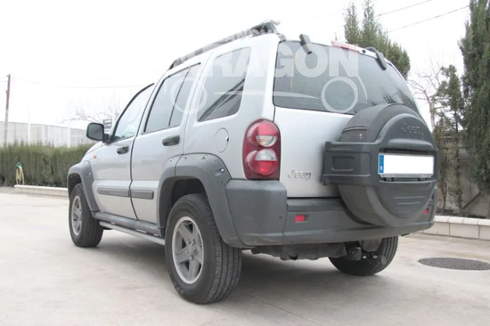 Фаркоп Aragon (быстросъемный крюк, горизонтальное крепление) для Jeep Cherokee KJ (Cherokee в России, Liberty в США) 2001-2008.. Артикул E2901CS