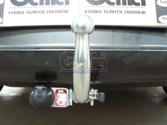 Фаркоп Galia оцинкованный для Seat Leon II 1P 2004-2012. Быстросъемный крюк. Артикул S074C