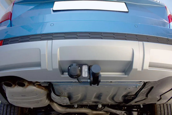Фаркоп Aragon для Skoda Octavia A7 универсал 2013-2020. Быстросъемный крюк. Артикул E5905BS