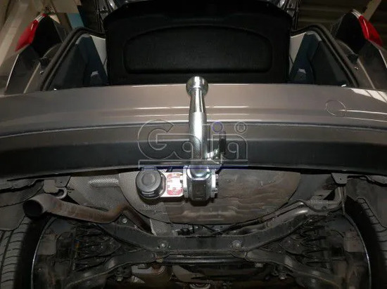 Фаркоп Galia оцинкованный для Ford Focus II хэтчбек 3/5-дв. 2004-2011. Быстросъемный крюк. Артикул F091C