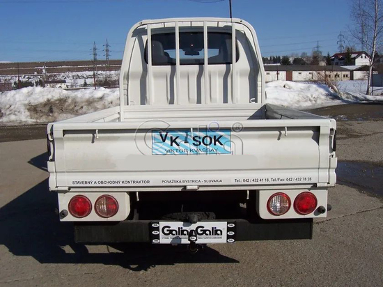 Фаркоп Galia оцинкованный для Kia Bongo III (вкл. K2500) 2004-2022. Быстросъемный крюк. Артикул K026C