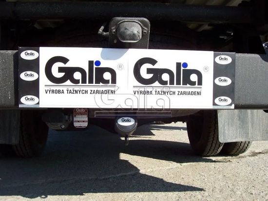 Фаркоп Galia оцинкованный для Kia Bongo III (вкл. K2500) 2004-2022. Быстросъемный крюк. Артикул K026C